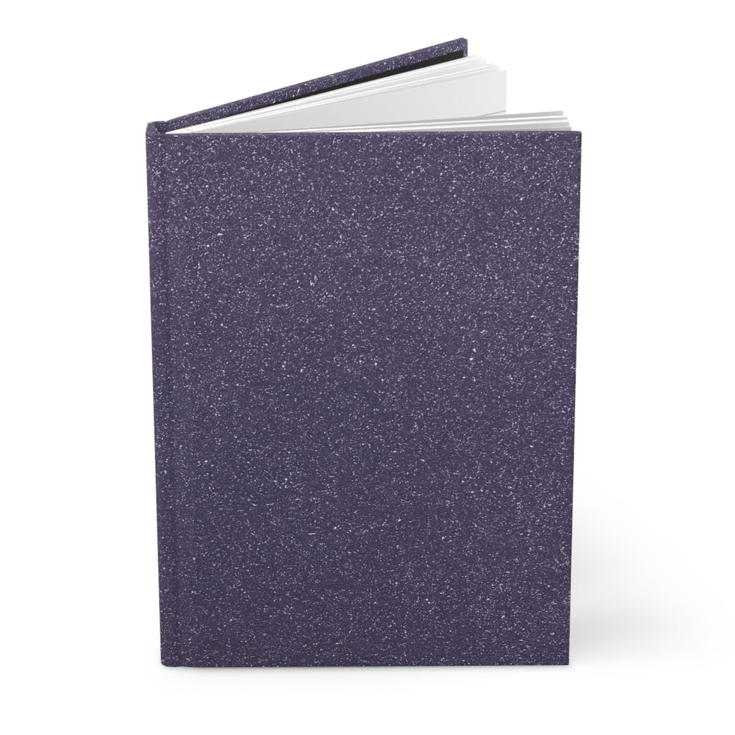 Shimmery Purple Matte Hardcover Journal - Therapy Journaling Healing Journey
