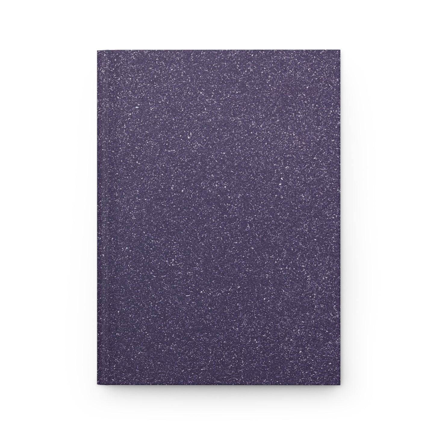 Shimmery Purple Matte Hardcover Journal - Therapy Journaling Healing Journey