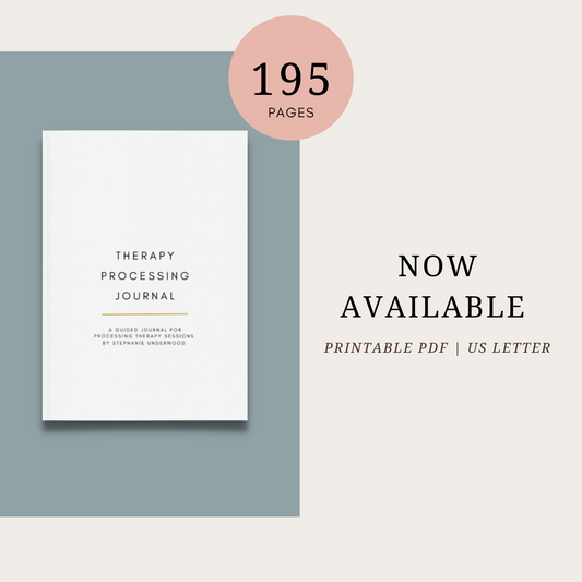 Therapy Journey Companion: A Printable Guide & Tracker | Printable Workbook