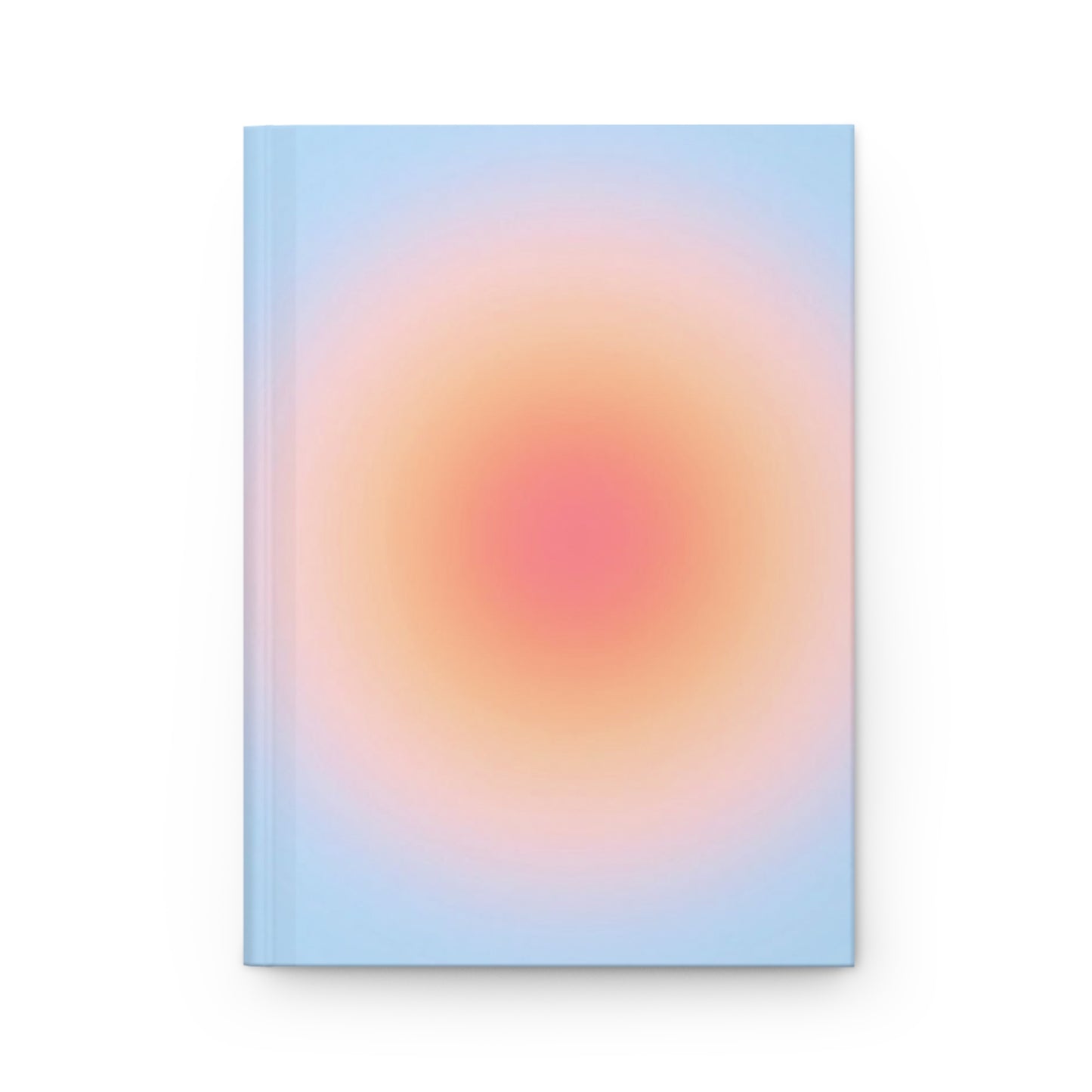 Pastel Sunrise Aura Hardcover Journal - Matte Finish for Daily Reflection & Creativity