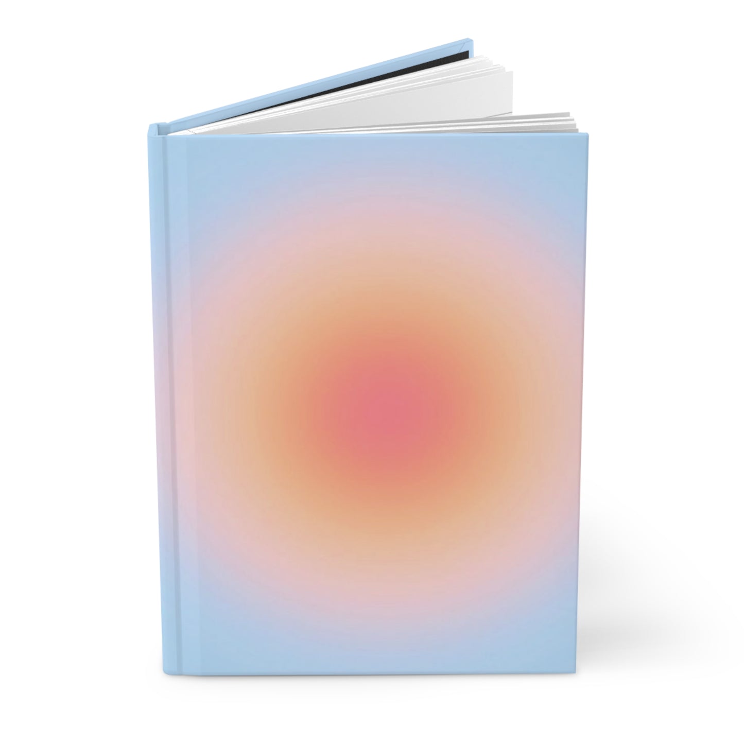 Pastel Sunrise Aura Hardcover Journal - Matte Finish for Daily Reflection & Creativity