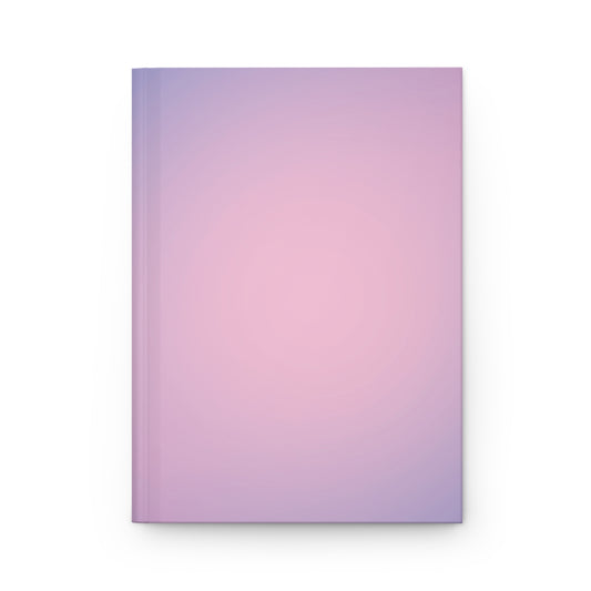 Blush Radiance Aura Hardcover Journal - Matte Finish for Daily Reflection & Creativity