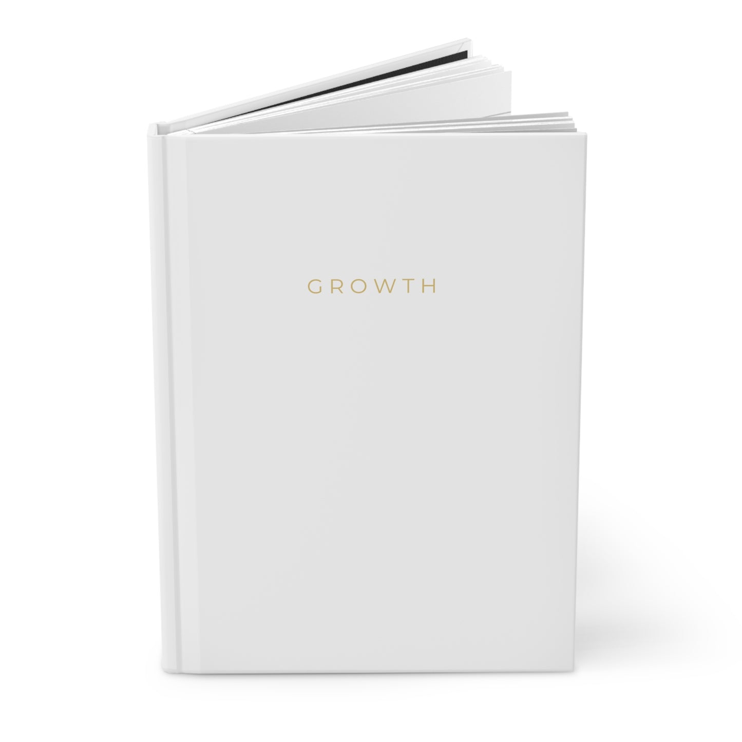 Hardcover Journal Matte White "Growth" Collection Edition