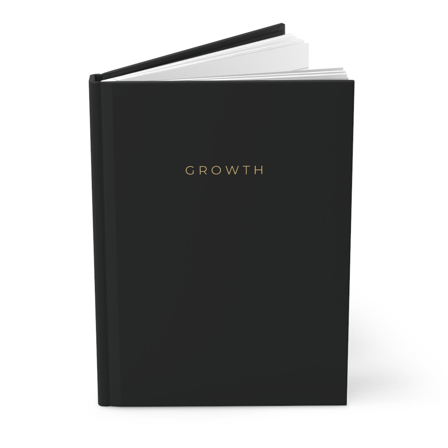 Hardcover Journal Matte Black "Growth" Collection Edition