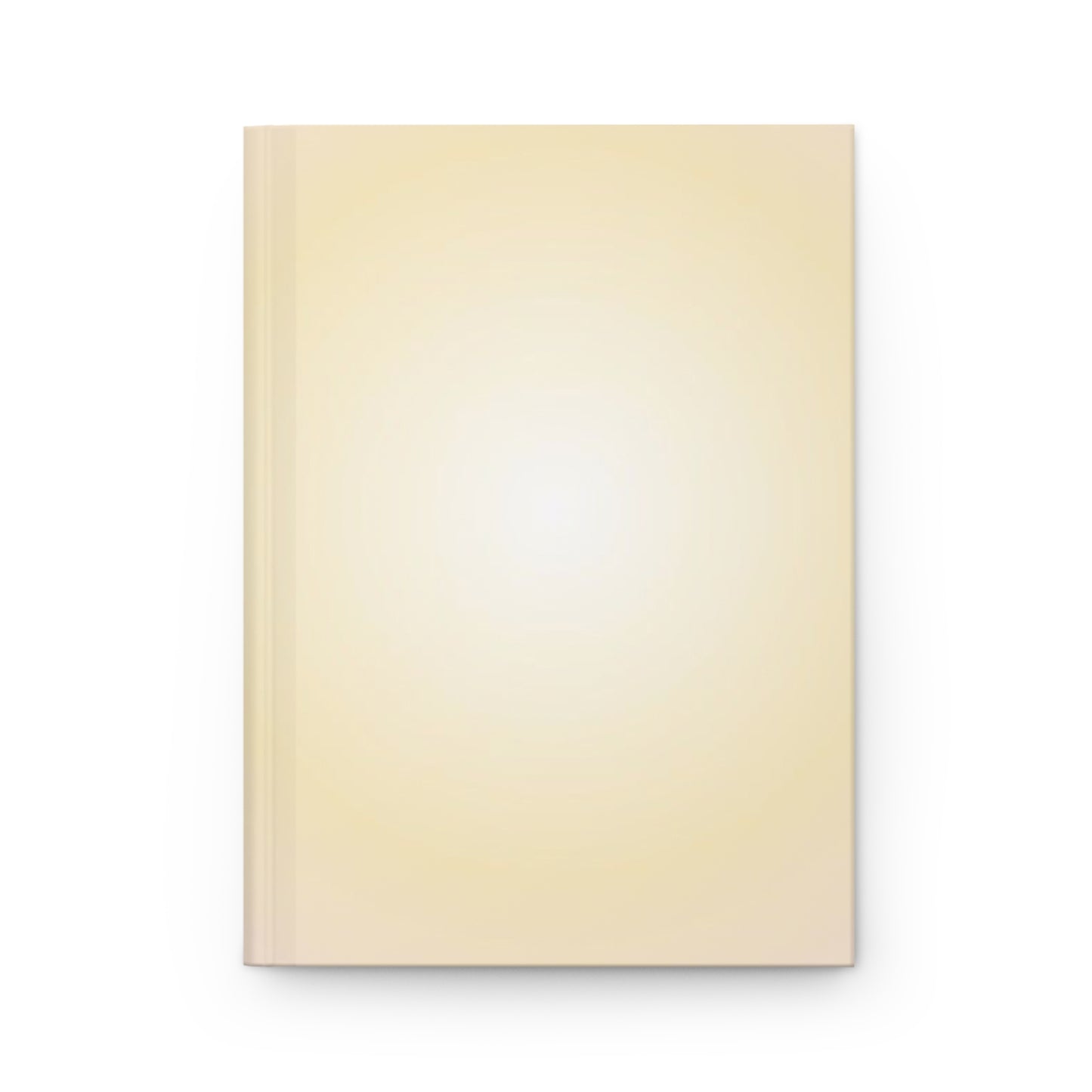 Golden Glow Aura Hardcover Journal - Matte Finish for Daily Reflection & Creativity