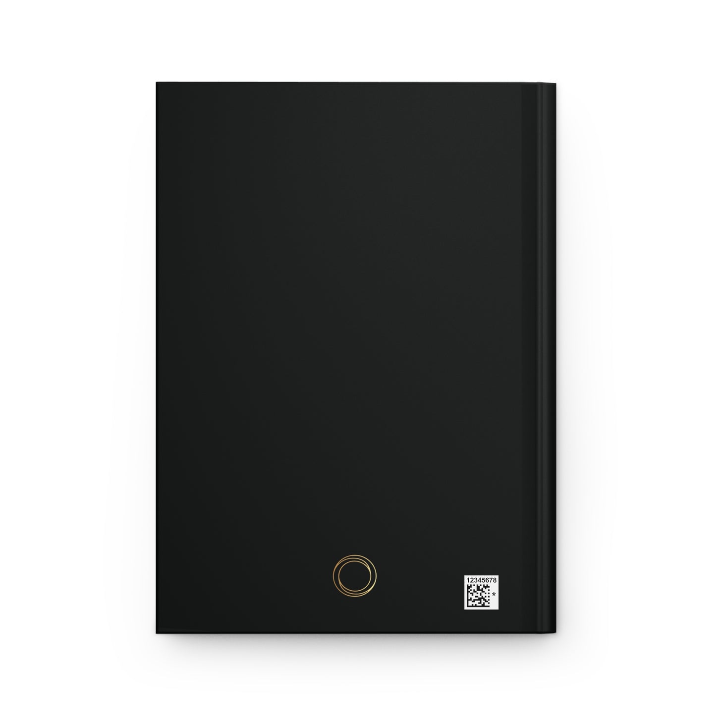 Hardcover Journal Black Matte "Overcoming" Collection Edition