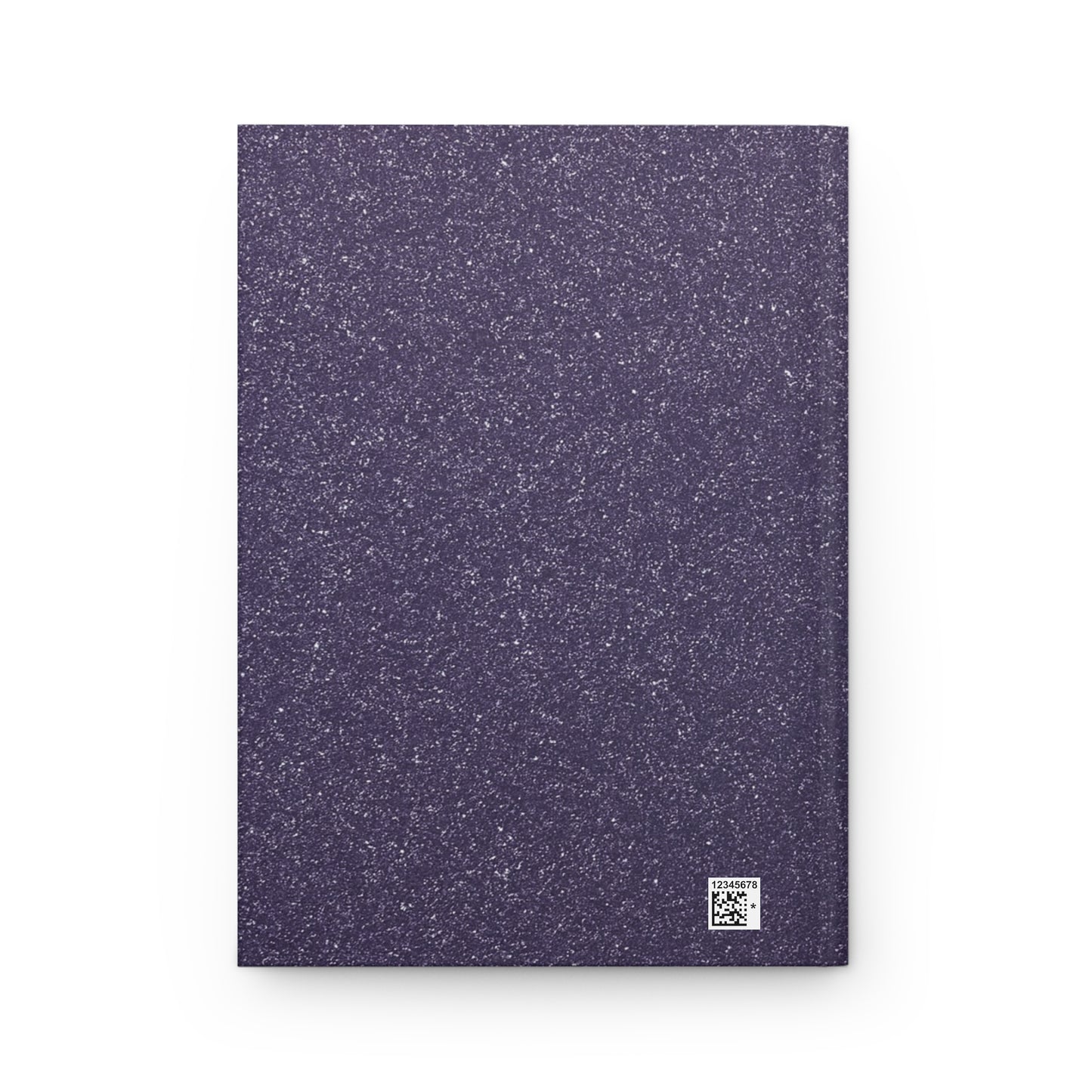 Shimmery Purple Matte Hardcover Journal - Therapy Journaling Healing Journey